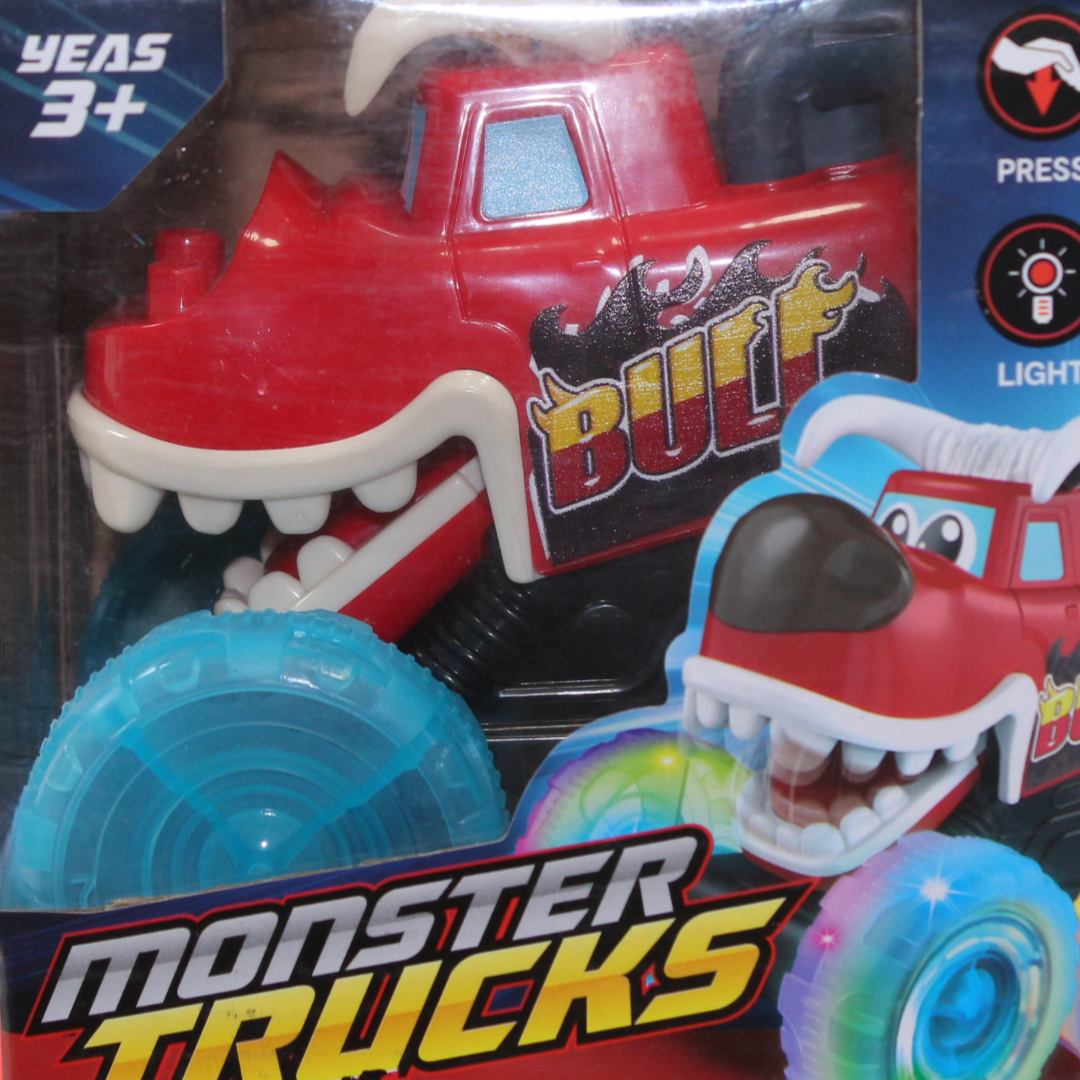 Shark Monster Truck Toy – Red