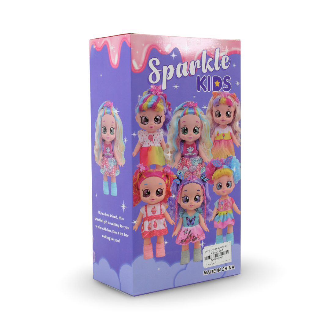 Sparkle Kids "5D Eyes" Musical Doll – Yellow Dress
