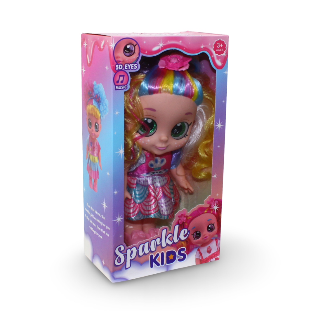 Sparkle Kids Doll 5D Eyes with Music