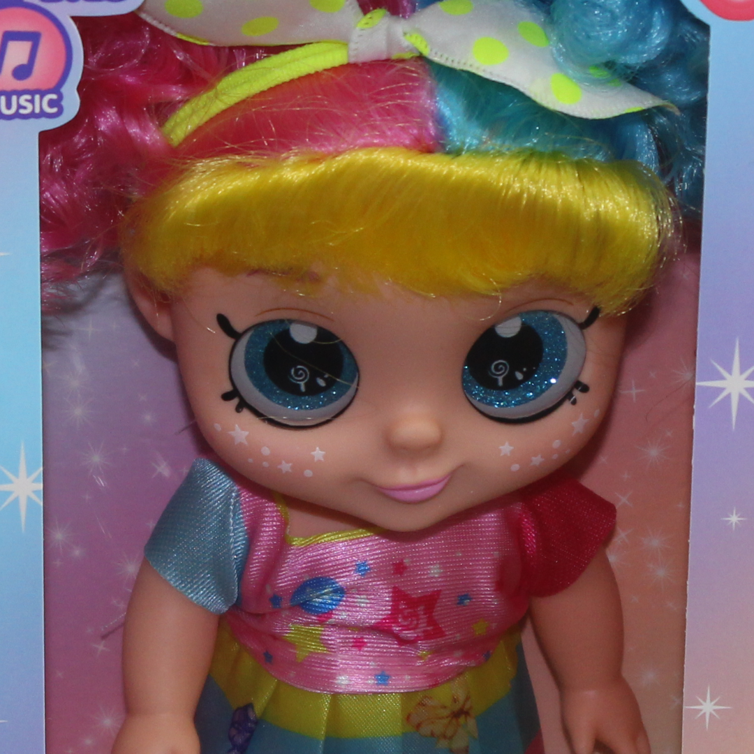 Sparkle Kids "5D Eyes" Musical Doll – Pink Dress
