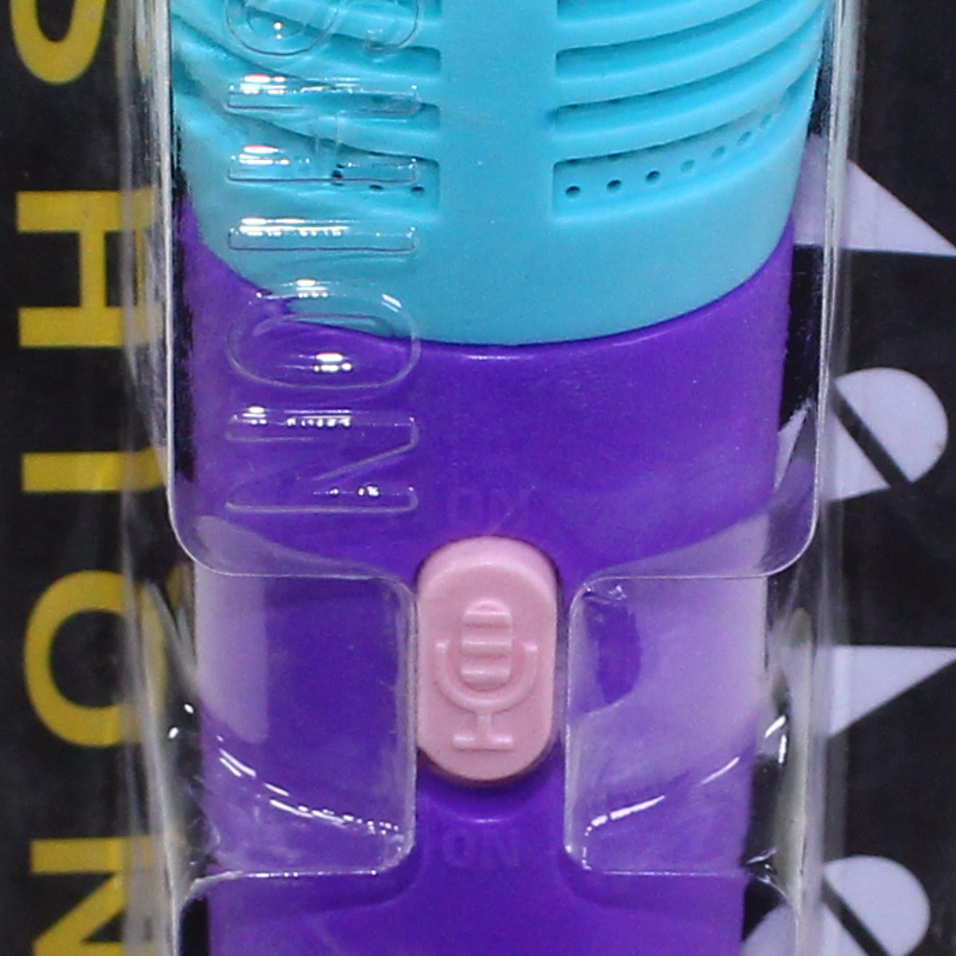 Fashion Music Microphone – Aqua & Purple