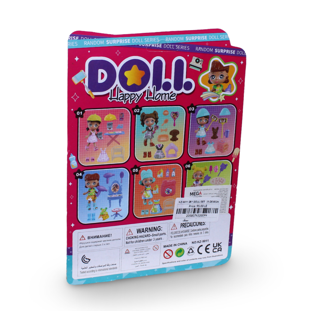 Doll Happy Home Random Surprise Playset