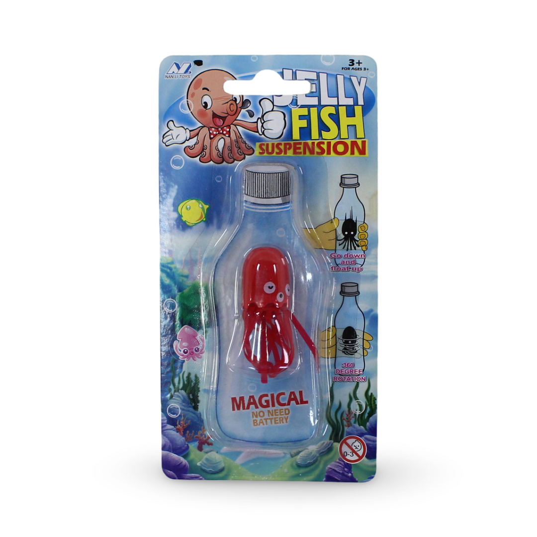 Magical Jelly Fish Suspension Toy – Red - Toys - OKO