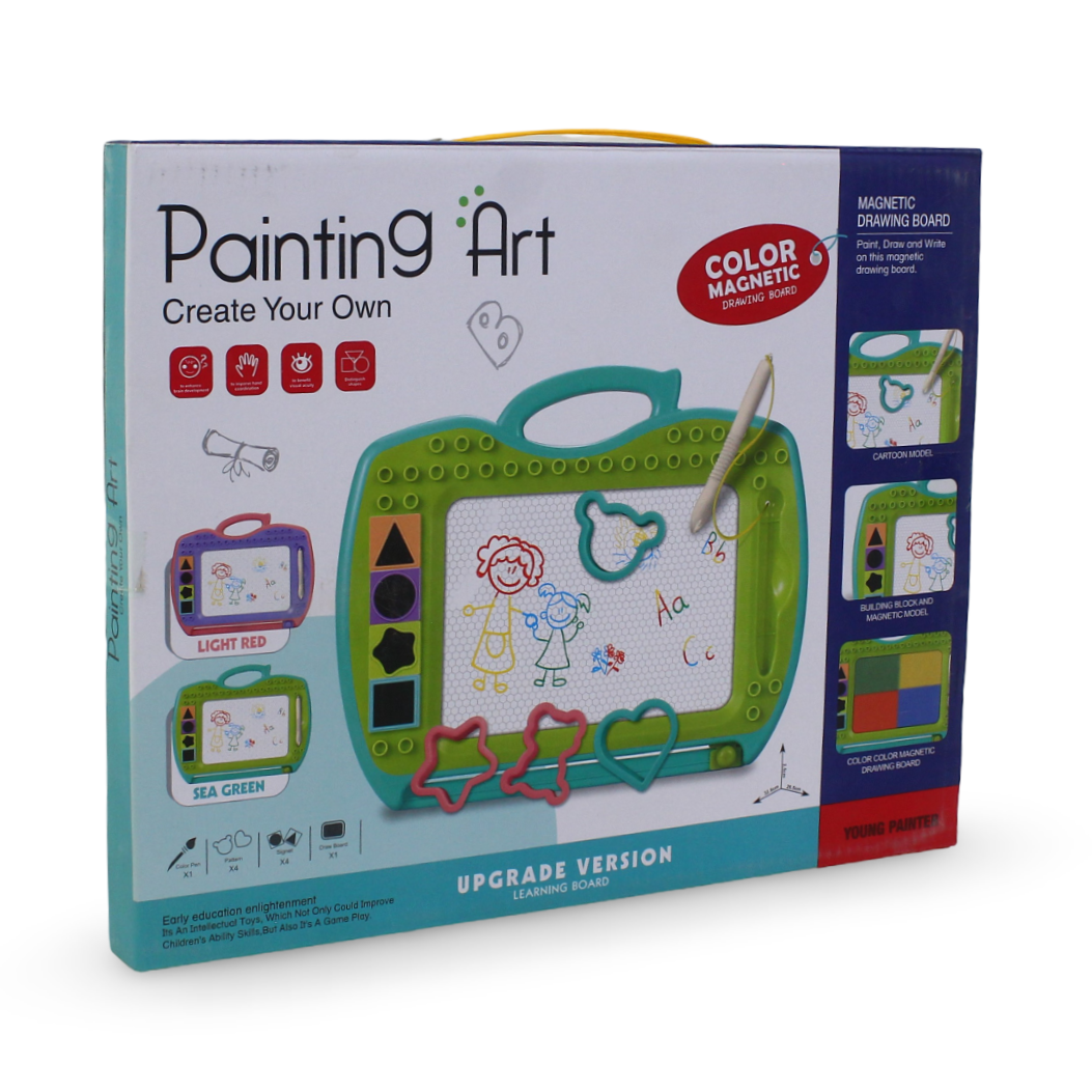 Painting Art Magnetic Drawing Board – Pink