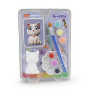 Graffiti Paint Your Own Cat Craft Set