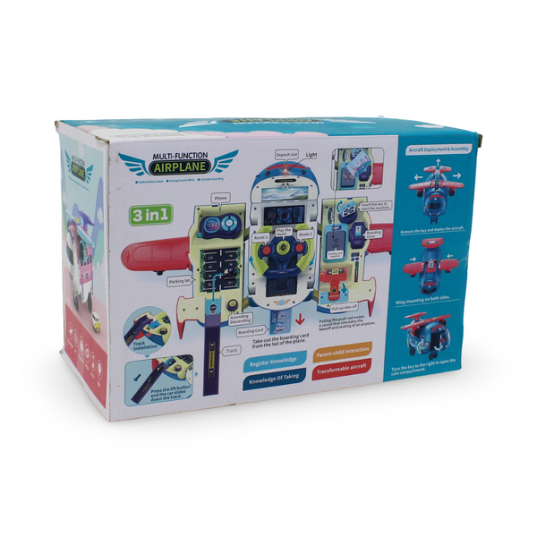 Tuosiqi 3-in-1 Transformable Multi-Function Airplane Toy