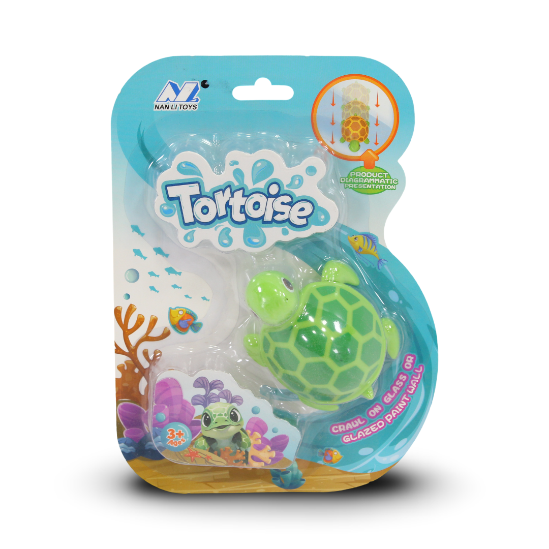 Nan Li Toys Tortoise Window Walker Toy – Green Turtle