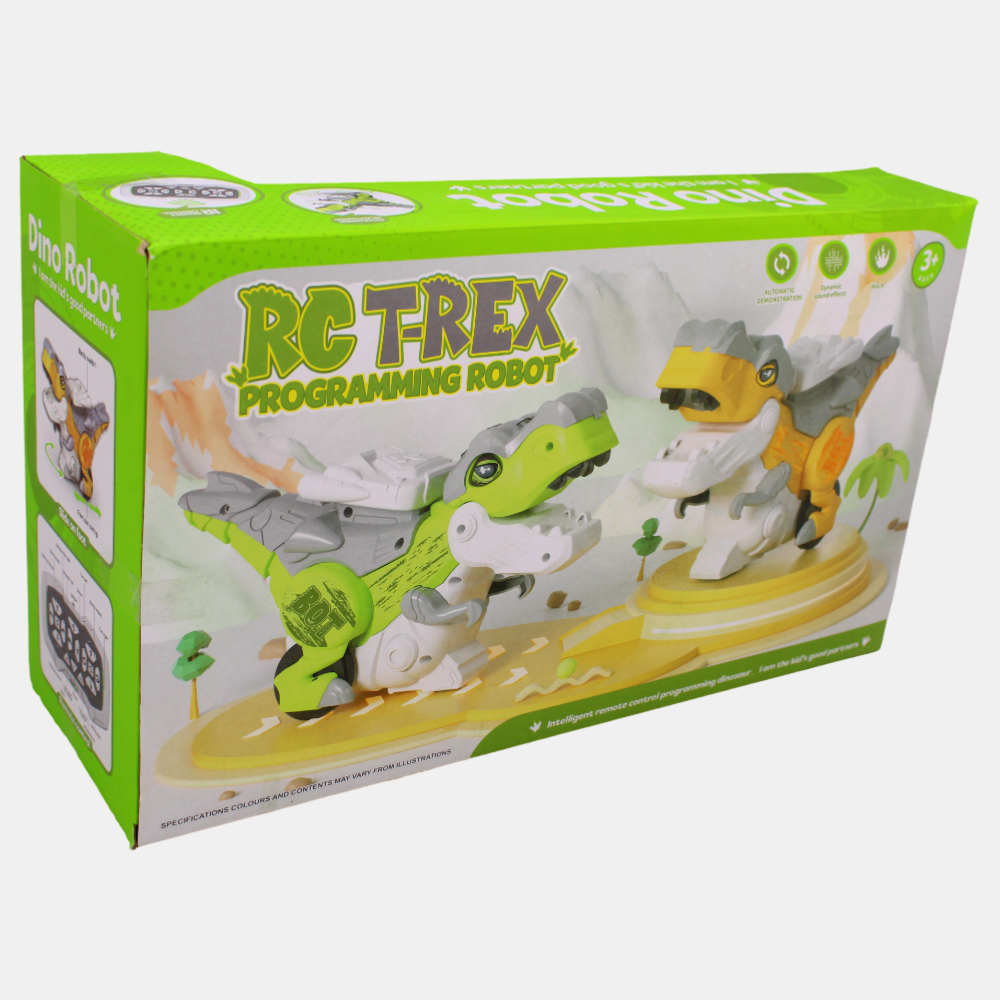 Remote Control T-Rex – Programmable Dino Robot for Endless Fun
