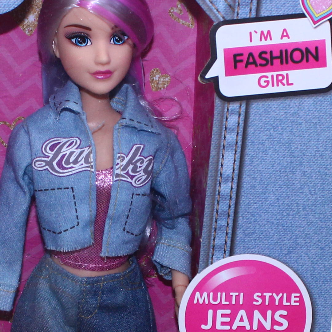 Anlily Fashion Girl Jeans Doll