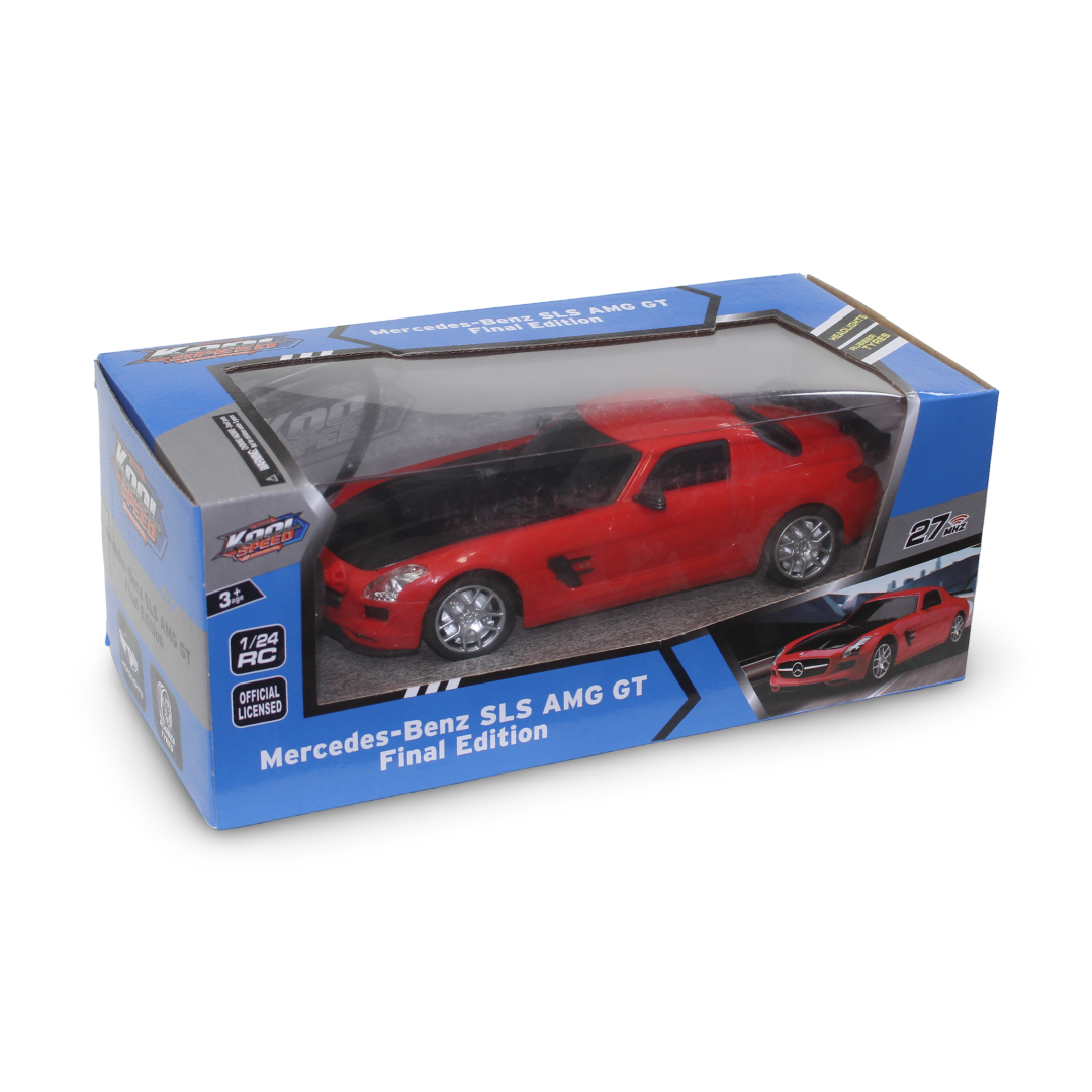 Mercedes-Benz SLS AMG GT Final Edition 1:24 Scale RC Car – Red