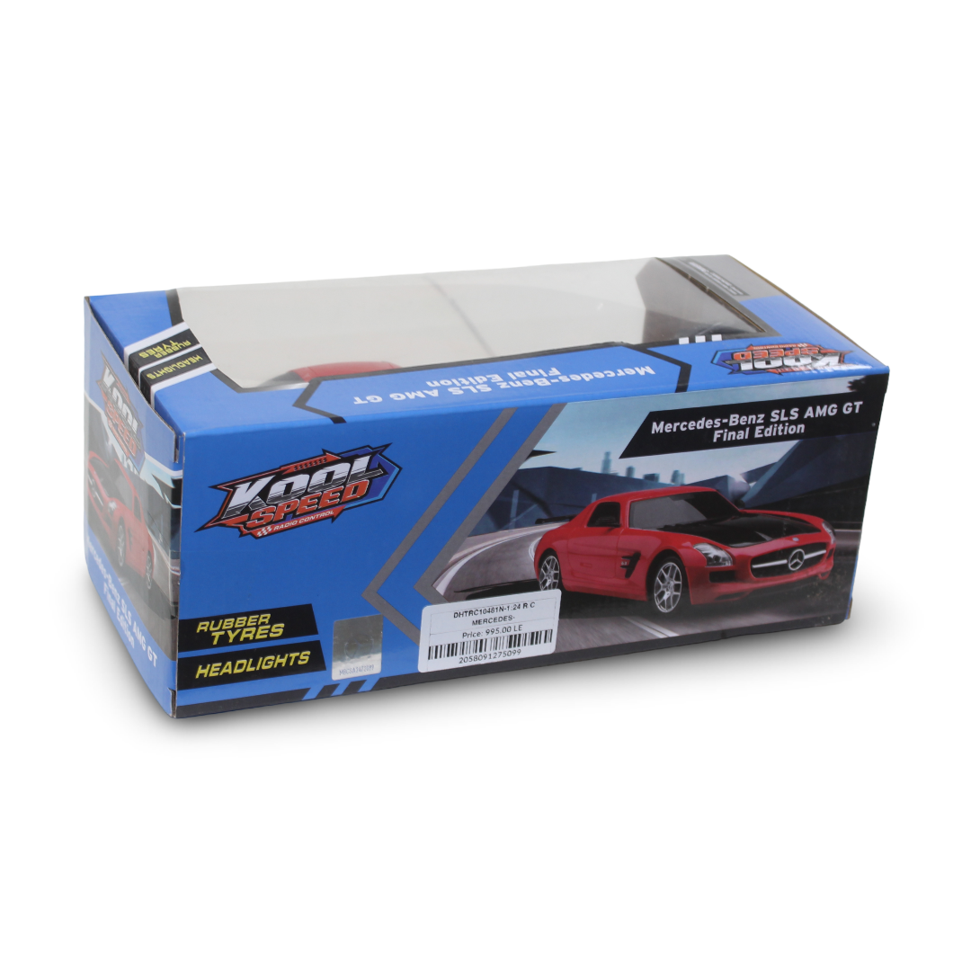 Mercedes-Benz SLS AMG GT Final Edition 1:24 Scale RC Car – Red
