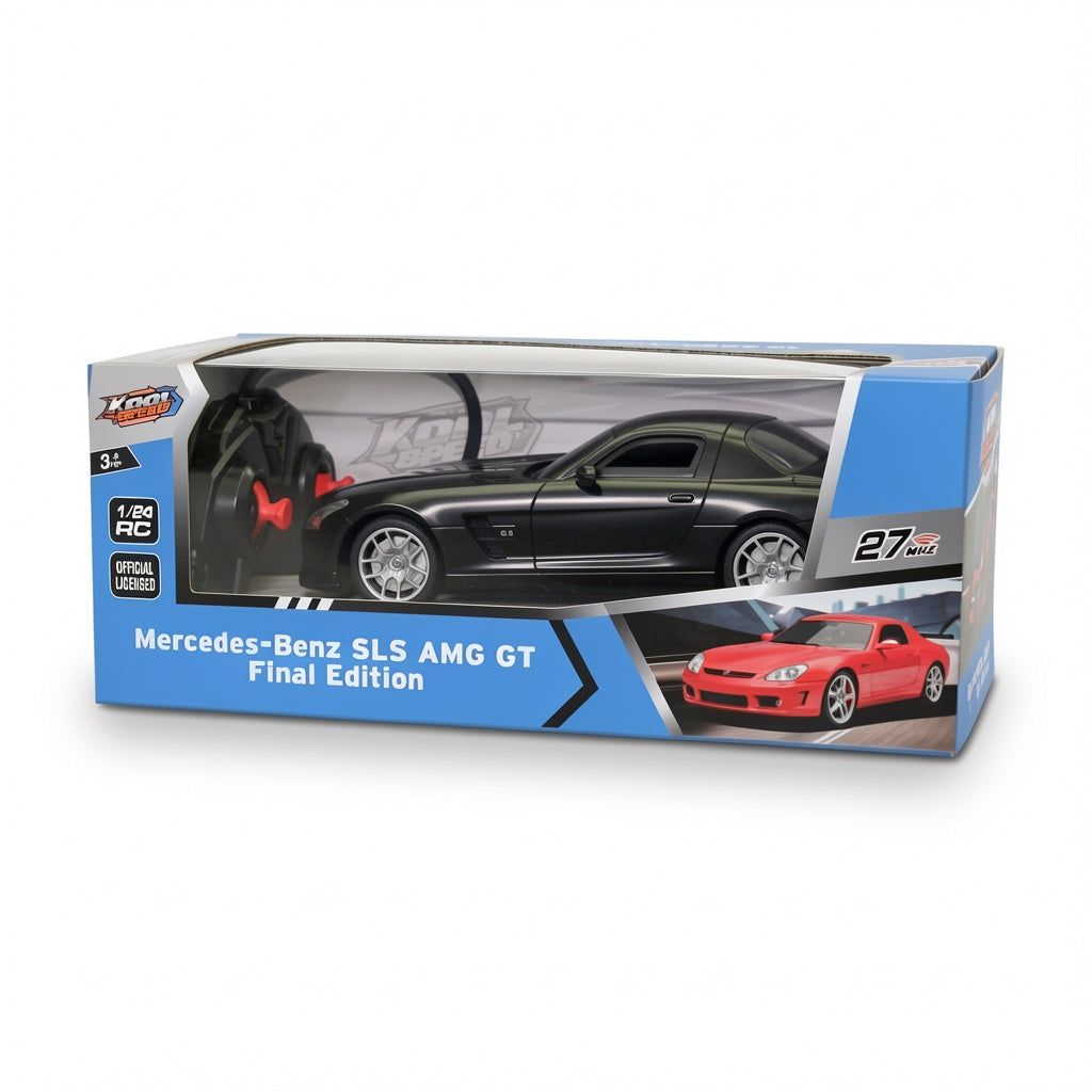 Kool Speed Mercedes-Benz SLS AMG GT 1:24 Scale RC Car – Black