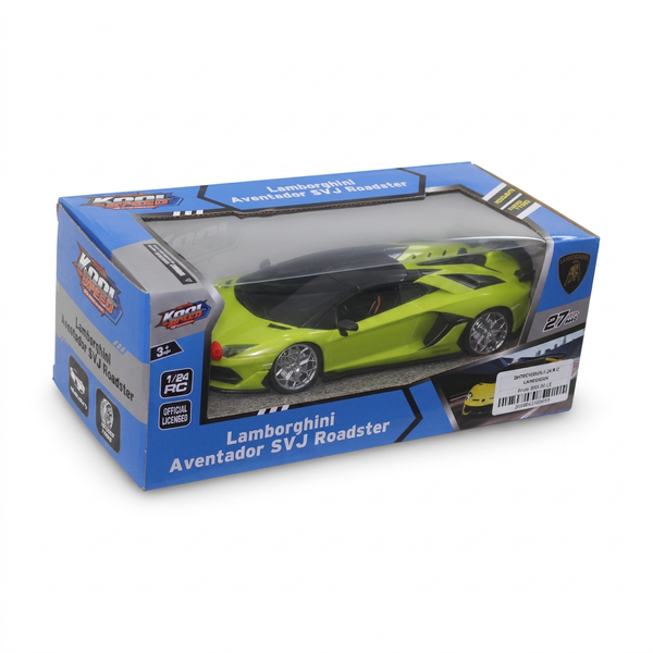 Lamborghini Aventador SVJ Roadster 1:24 Scale RC Car – Green