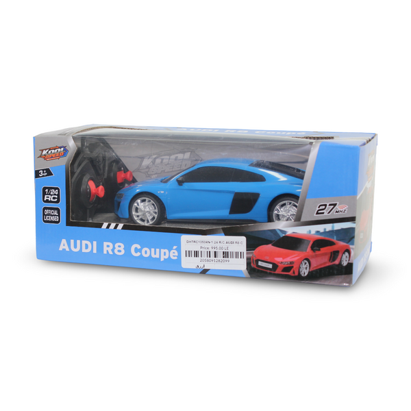 سيارة Audi R8 Coupé RC من Kool Speed بمقياس 1:24 - أزرق