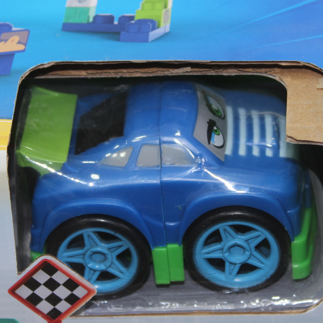Build Me Up Maxi Wild Racers & Blocks Building Set – 21 Pcs