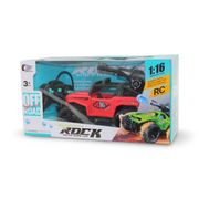 SBY 1:16 Scale "Rock Water Bomb Car" RC Stunt Vehicle – Red