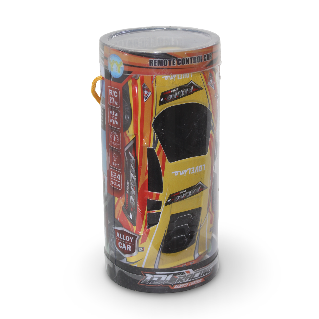 Alloy RC Car with Light – Yellow - Toys - OKO