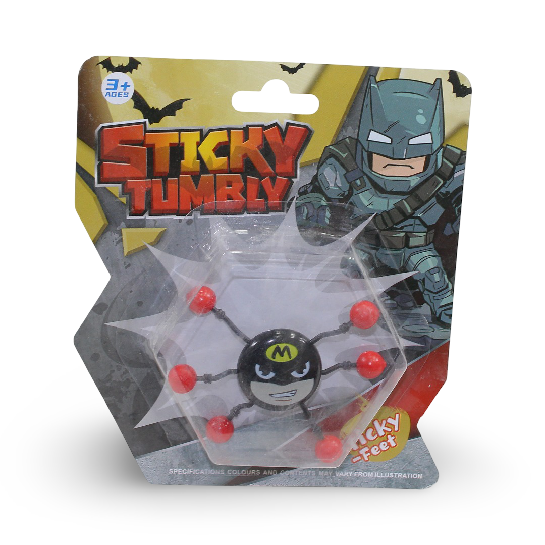 Sticky Tumbly Heroes Batman Toy