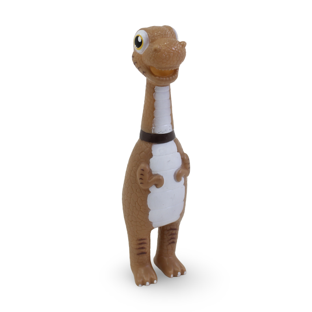 Soft Plastic Screaming Dinosaur – Beige - Toys - OKO