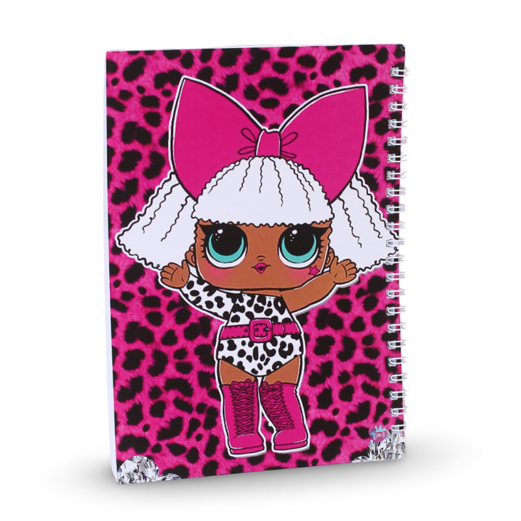 LOL Fashion Notebook – Pink Leopard Print - Assortments - Mama at work