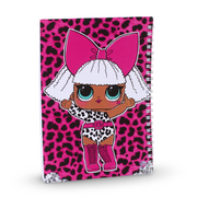 LOL Fashion Notebook – Pink Leopard Print