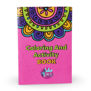 Coloring & Activity Book – Fuchsia Cover