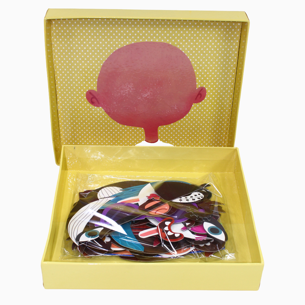 Magnetic Puzzle Box - Crazy Face Edition