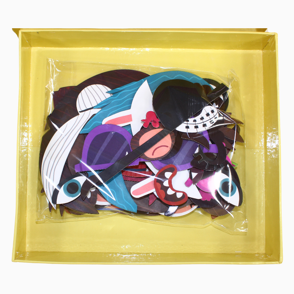 Magnetic Puzzle Box - Crazy Face Edition