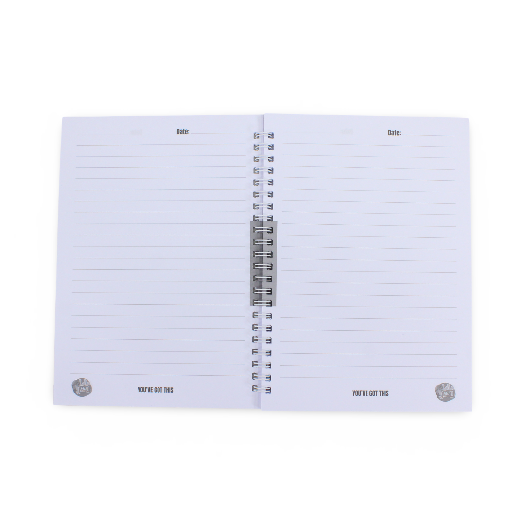 Batman Notebook – White