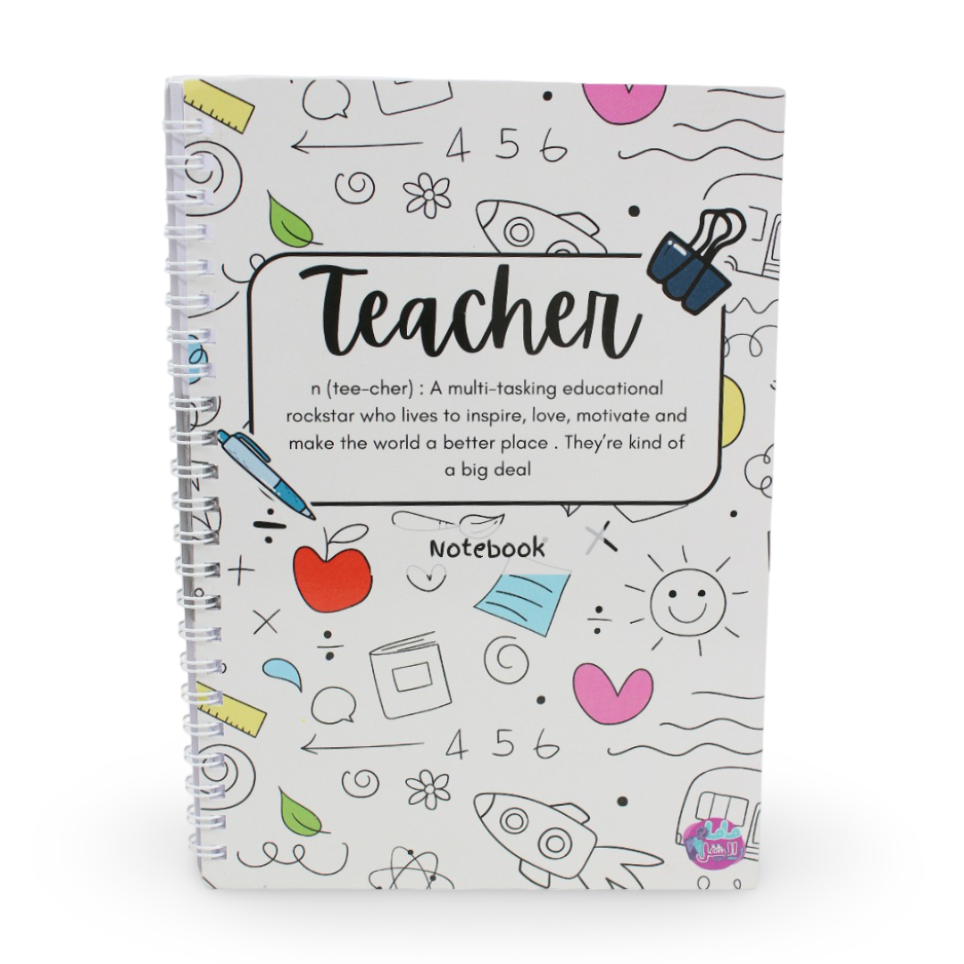 "Teacher" Notebook - Assortments - Mama at Work