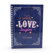 "Teach Love Inspire" Notebook