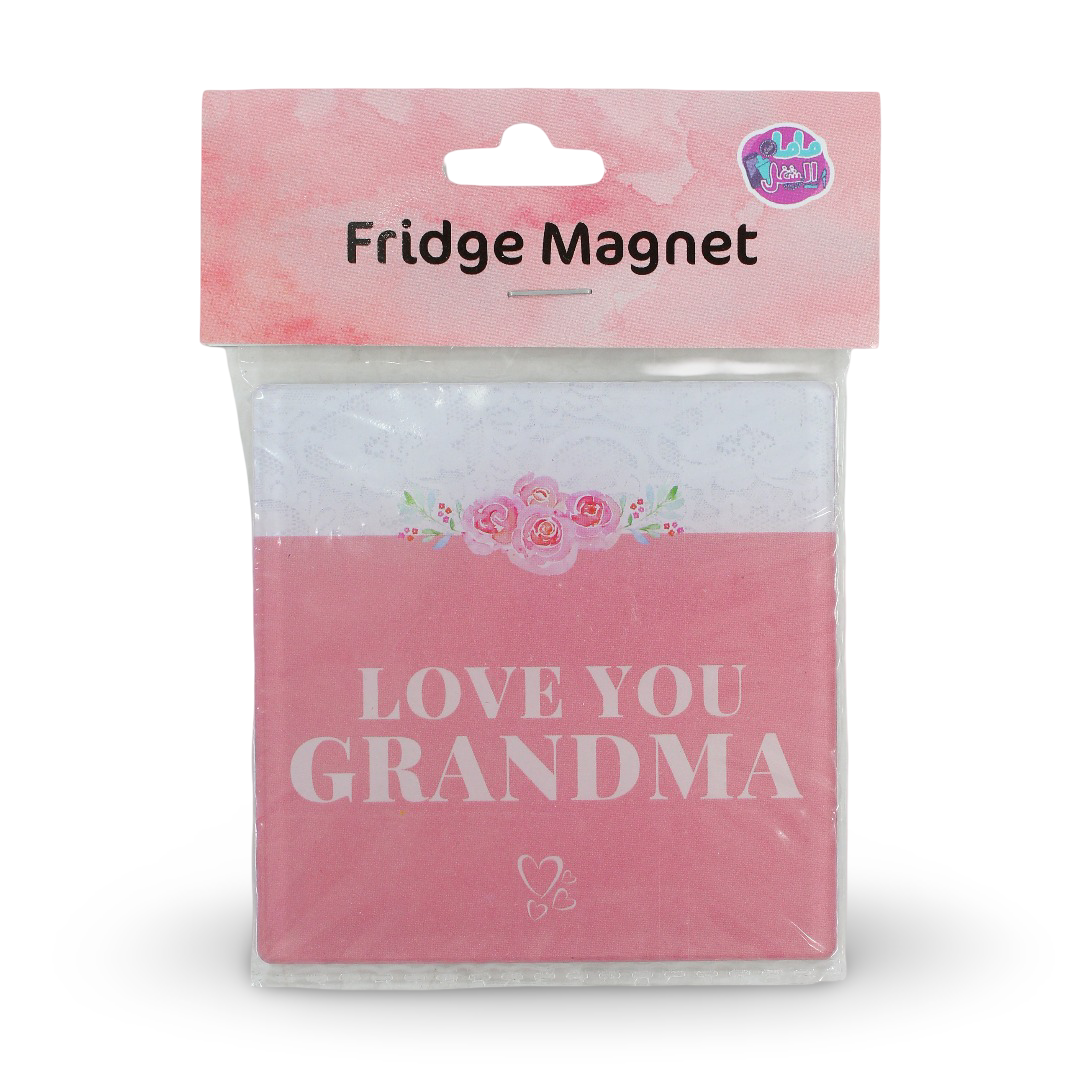 "Love You Grandma" Trophy Fridge Magnet