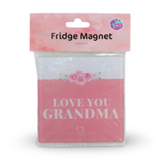 "Love You Grandma" Trophy Fridge Magnet