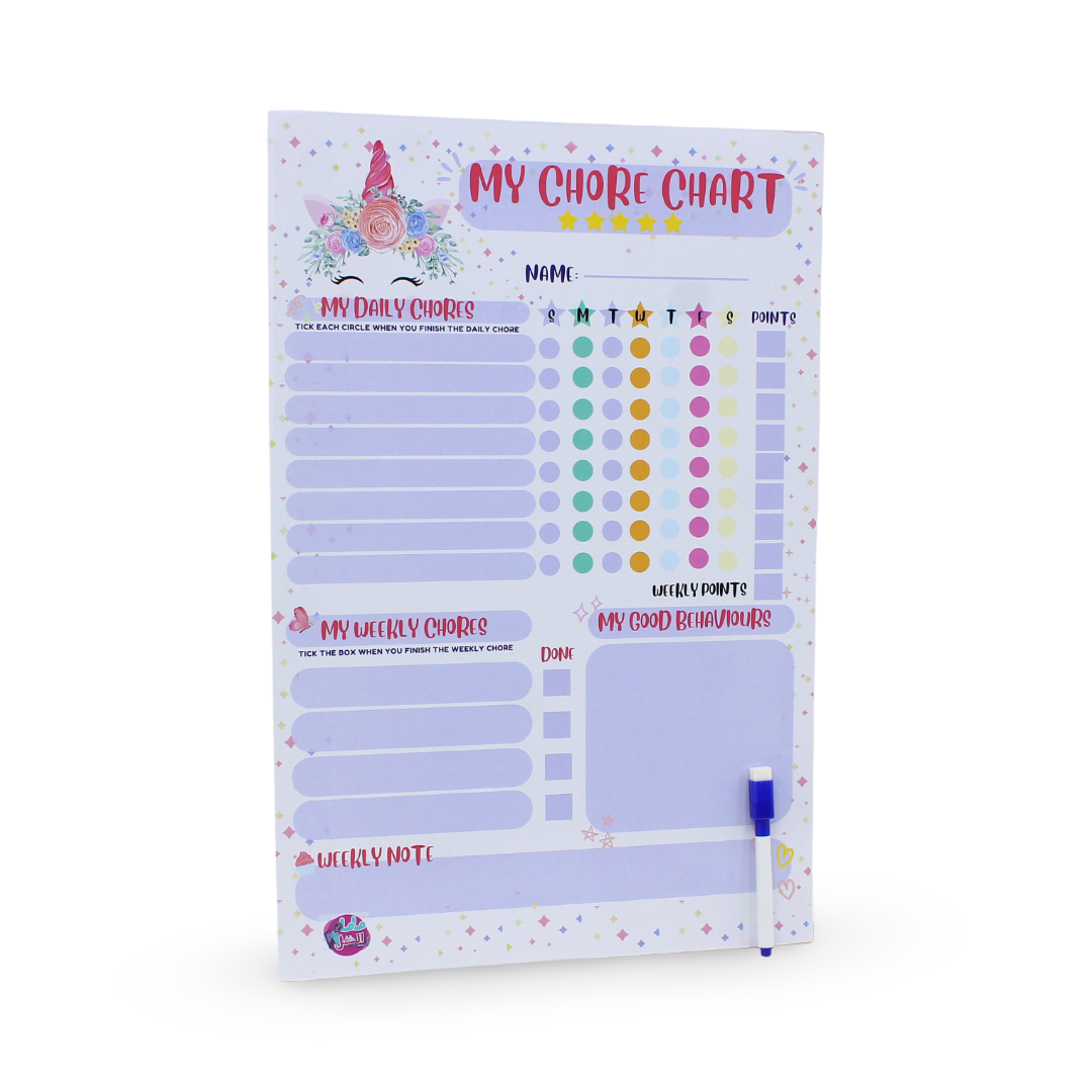 Unicorn Chore Chart