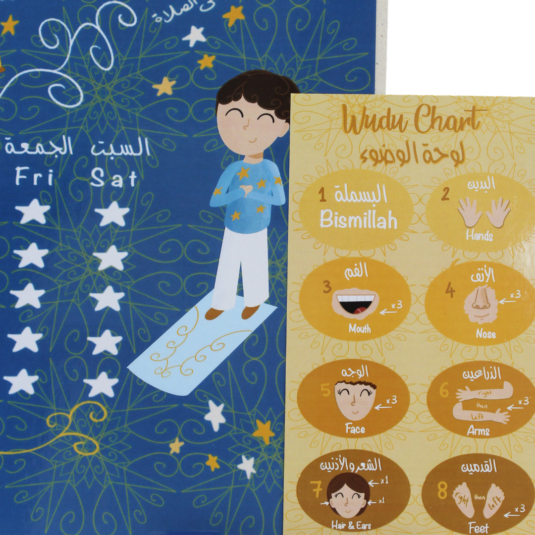 Prayer Chart for Kids – Blue