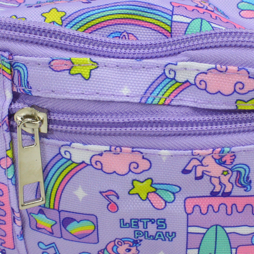 Unicorn Waist Bag – Purple