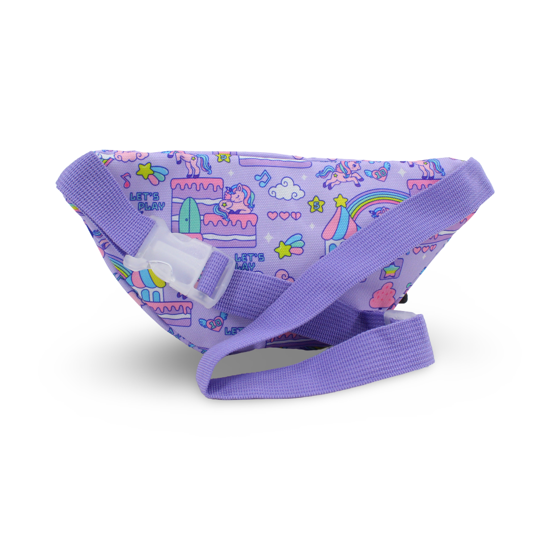 Unicorn Waist Bag – Purple