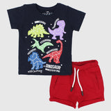 Space Dinosaurs 2-Piece Outfit Set