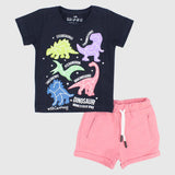 Space Dinosaurs 2-Piece Outfit Set