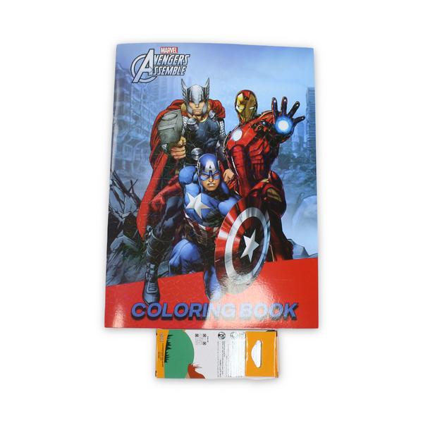 Spacetoon Coloring Book – Avengers