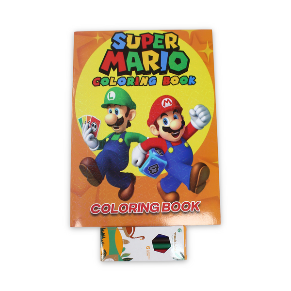 Spacetoon Coloring Book – Super Mario