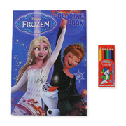 Frozen Coloring Book Set with Colored Pencils