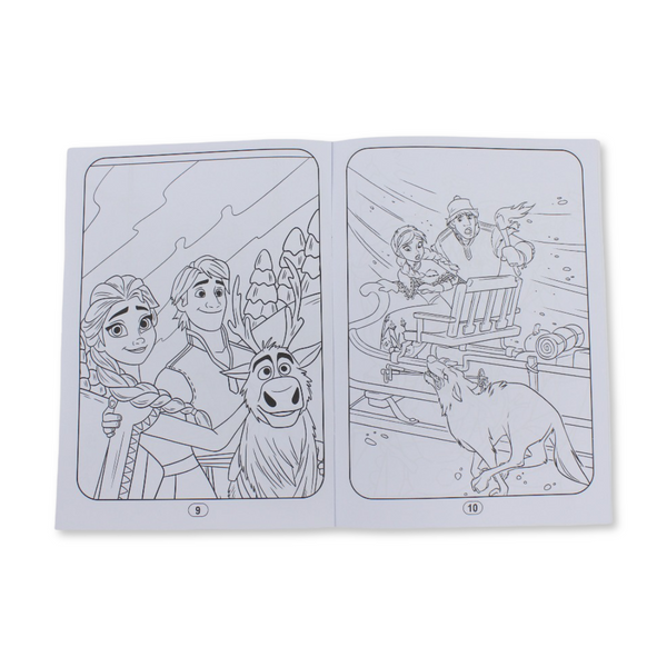 Frozen Coloring Book Set with Colored Pencils