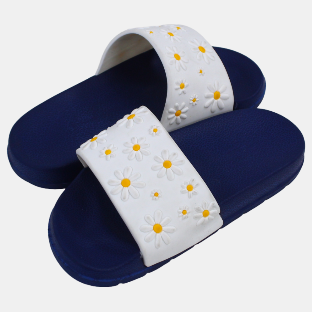 Unisex Rubber Slippers – Multicolor Design