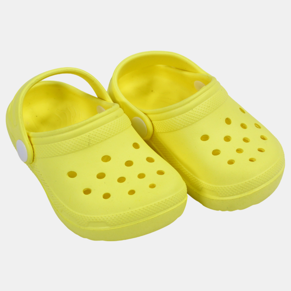 Unisex Kids Rubber CRO – Yellow Pronto