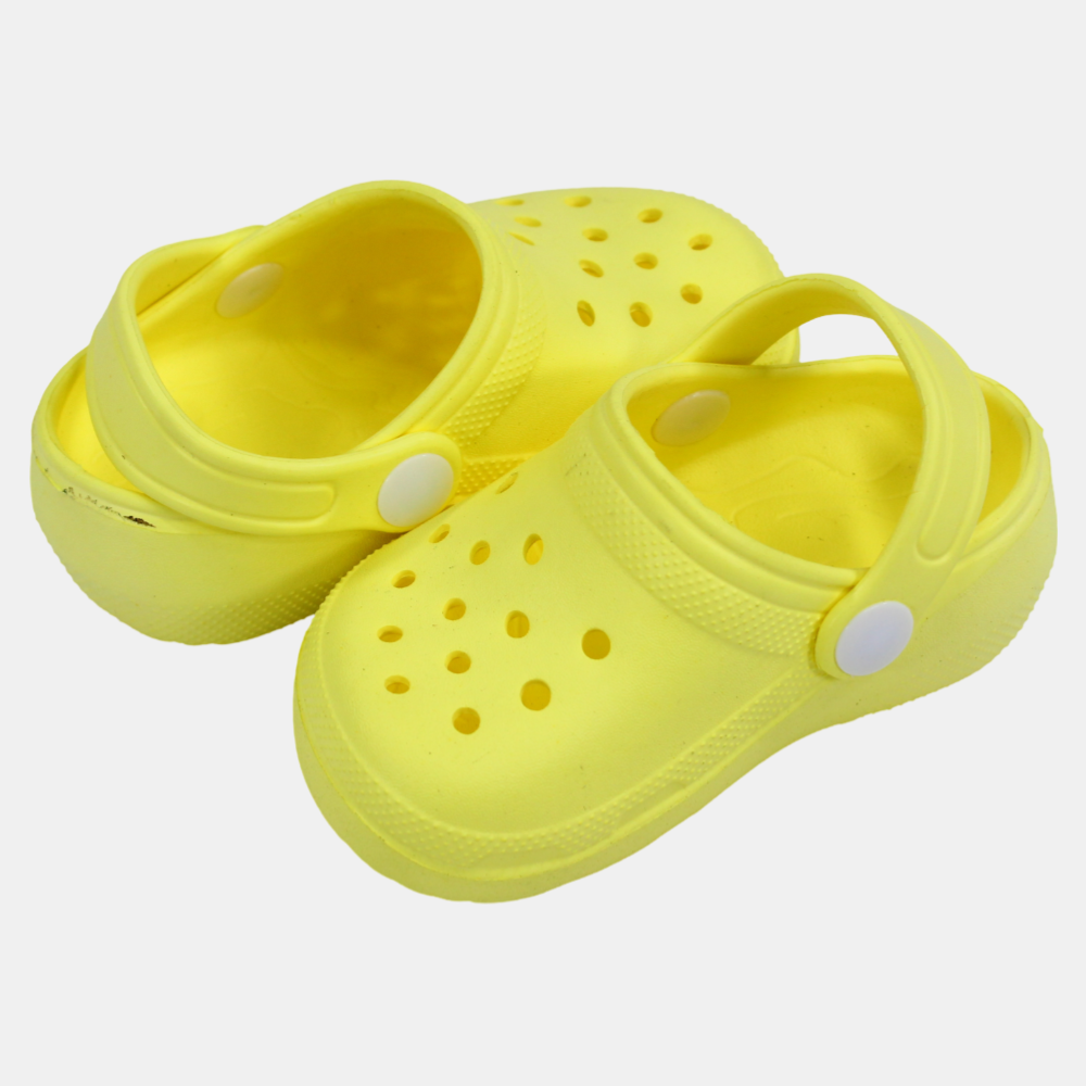 Unisex Kids Rubber CRO – Yellow Pronto