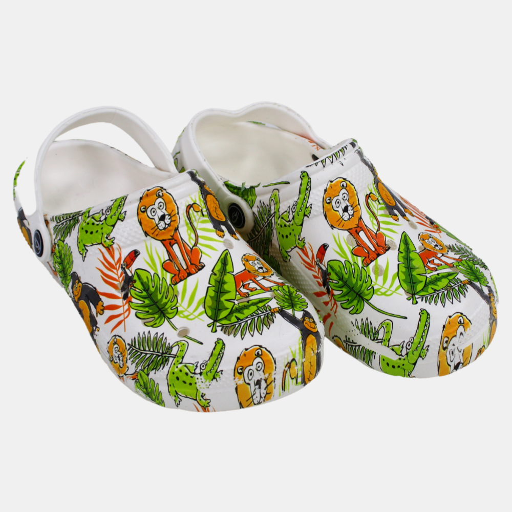 Unisex Kids' Rubber CRO – White Pronto