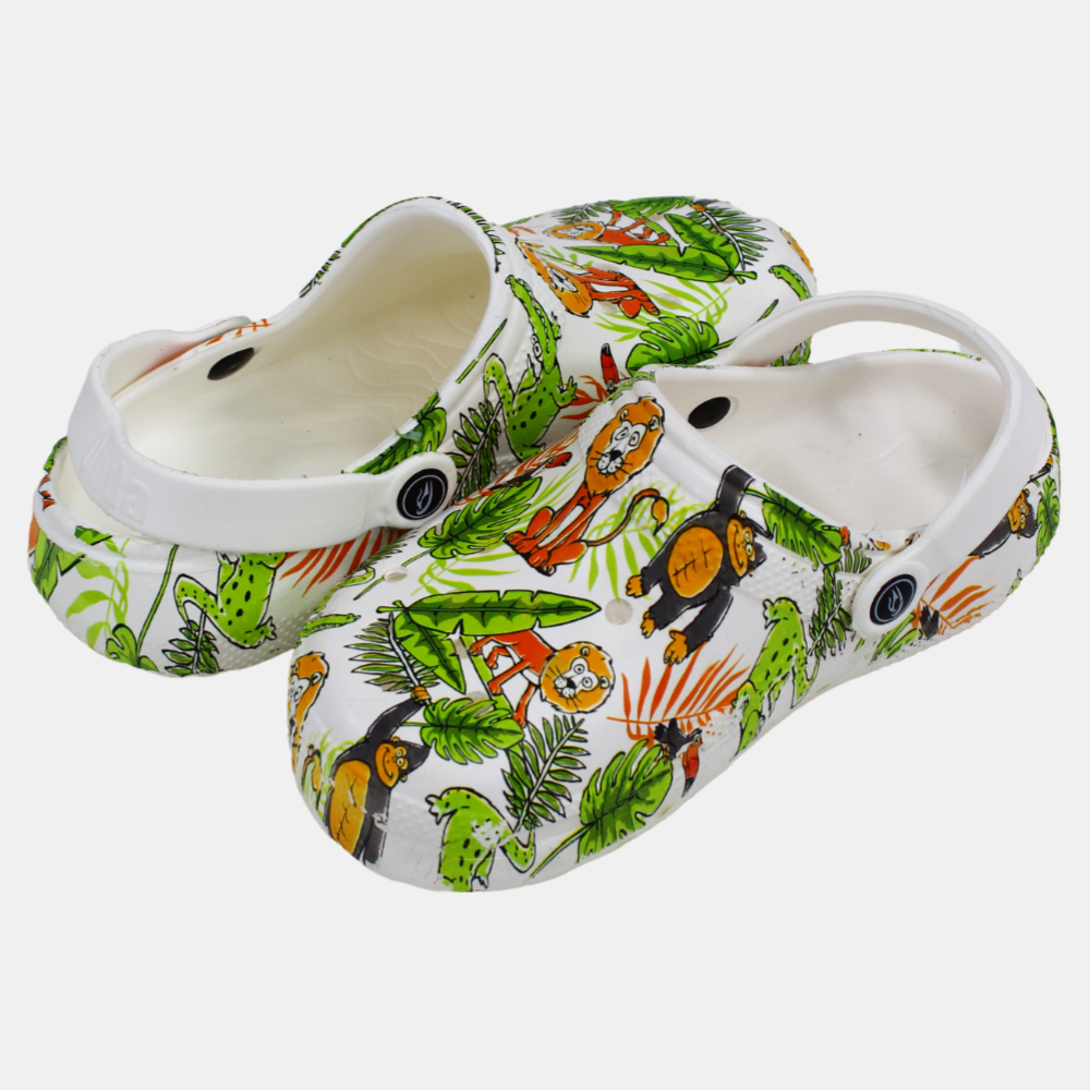 Unisex Kids' Rubber CRO – White Pronto
