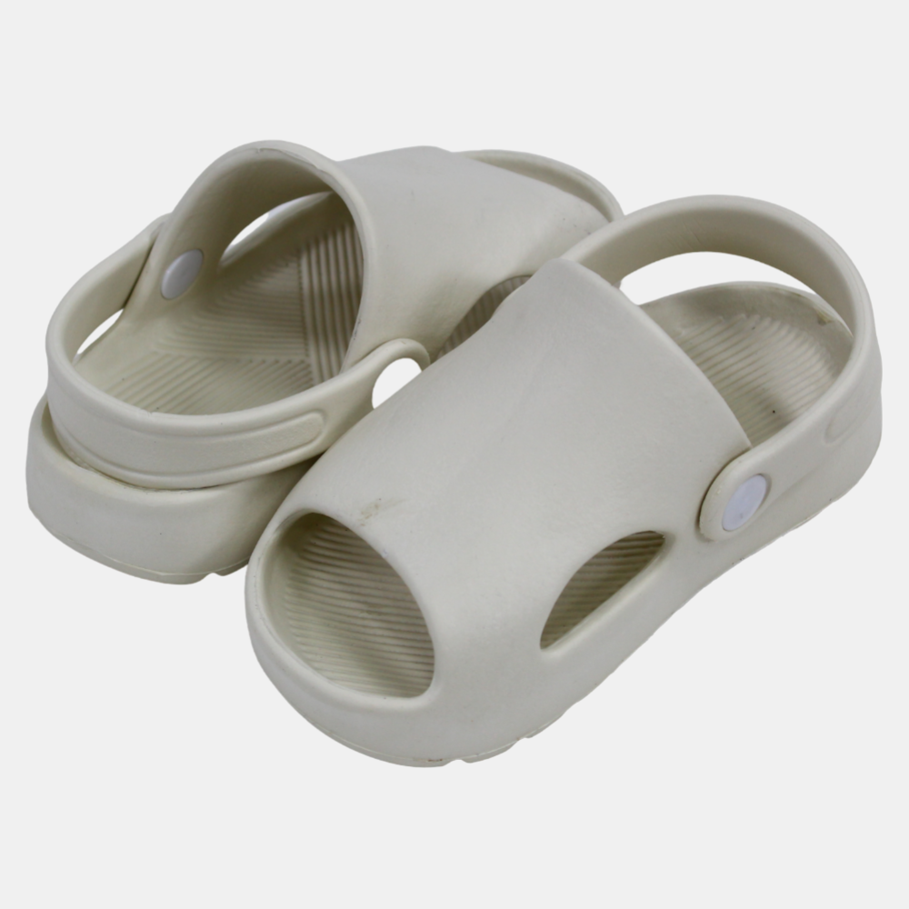 Unisex Baby Rubber Sandals - Offwhite