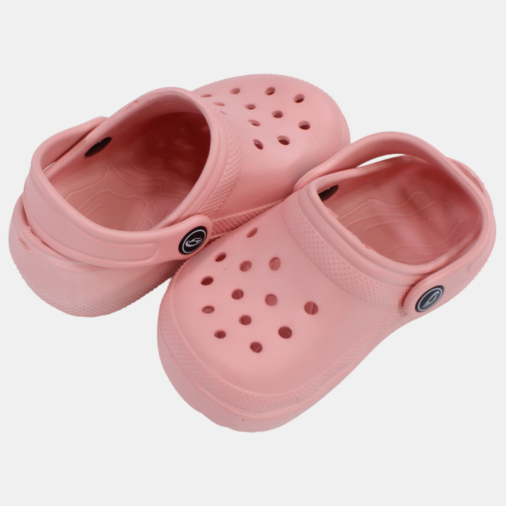 BABY Girls Rubber Clog – Dusty Pink
